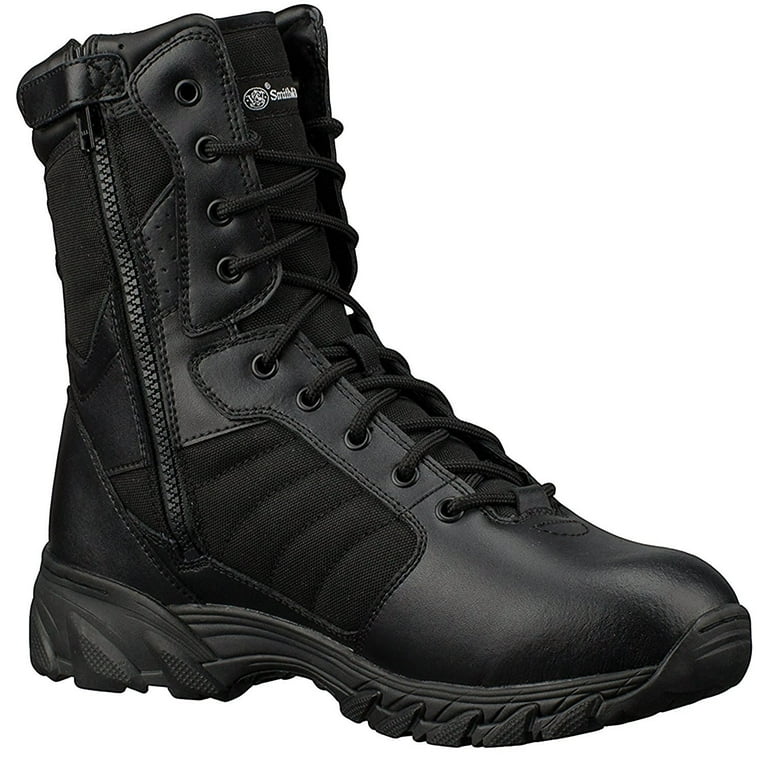 Smith & Wesson® Footwear Breach 2.0 Men's Tactical Side-Zip Boots