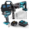 thumbnail image 1 of Rotomartillo Makita Cincelador Sds Plus 18v + Impacto +Accs., 1 of 8