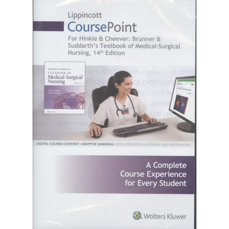 CoursePoint for Hinkle & Cheever: Brunner & Suddarth's Textbook of Medical-Surgical Nursing. Access Code for 24 Month Access