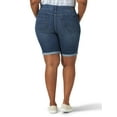 thumbnail image 4 of Lee Women's Plus Size Flex Motion Regular Fit Roll Cuff Bermuda, 4 of 5