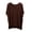 Coffee, variant on PADFRYBK T-Shirt For Women Casual V-Neck Pullover Short Sleeve Solid Color Side Split Tops Loose Casual Tunic Blouses