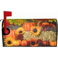 thumbnail image 2 of Fall Mailbox Covers Magnetic Standard Size 18 X 21 Pumpkin Sunflower Maple Leaf Autumn Thanksgiving Harvest Decorations Mailbox Wrap Post Letter Box Cover Decor for Outdoor Home Garden, 2 of 6