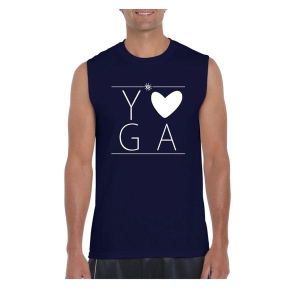 Men's Graphic T-Shirt Sleeveless - Yoga