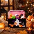 thumbnail image 3 of 3.54" Halloween Squishy Figure Set in Purple Storage Box, 7-Piece Soft Rubber Fidget Toy Collection for Desk Decor & Party Favors, 3 of 4