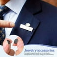 thumbnail image 3 of IFANLANDOR 50Sets Black Lapel Pin Backs Locking Clutch Pin Back Holder for Badge Pins Crafts, 3 of 6