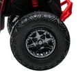thumbnail image 5 of Kids 4 Wheel ATV, 12V Ride on Car Toy Quad Electric Vehicle with Remote Control, LED Lights, Spring Suspension, Music, USB & AUX, 5 of 9