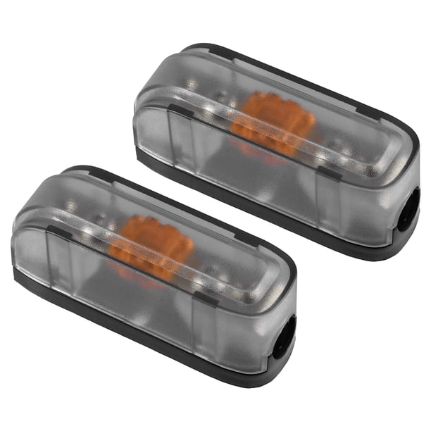 2uds 4 8 Calibre Fusible Soporte con 40 Amp 40A AFS Fusible para Coche Audio
