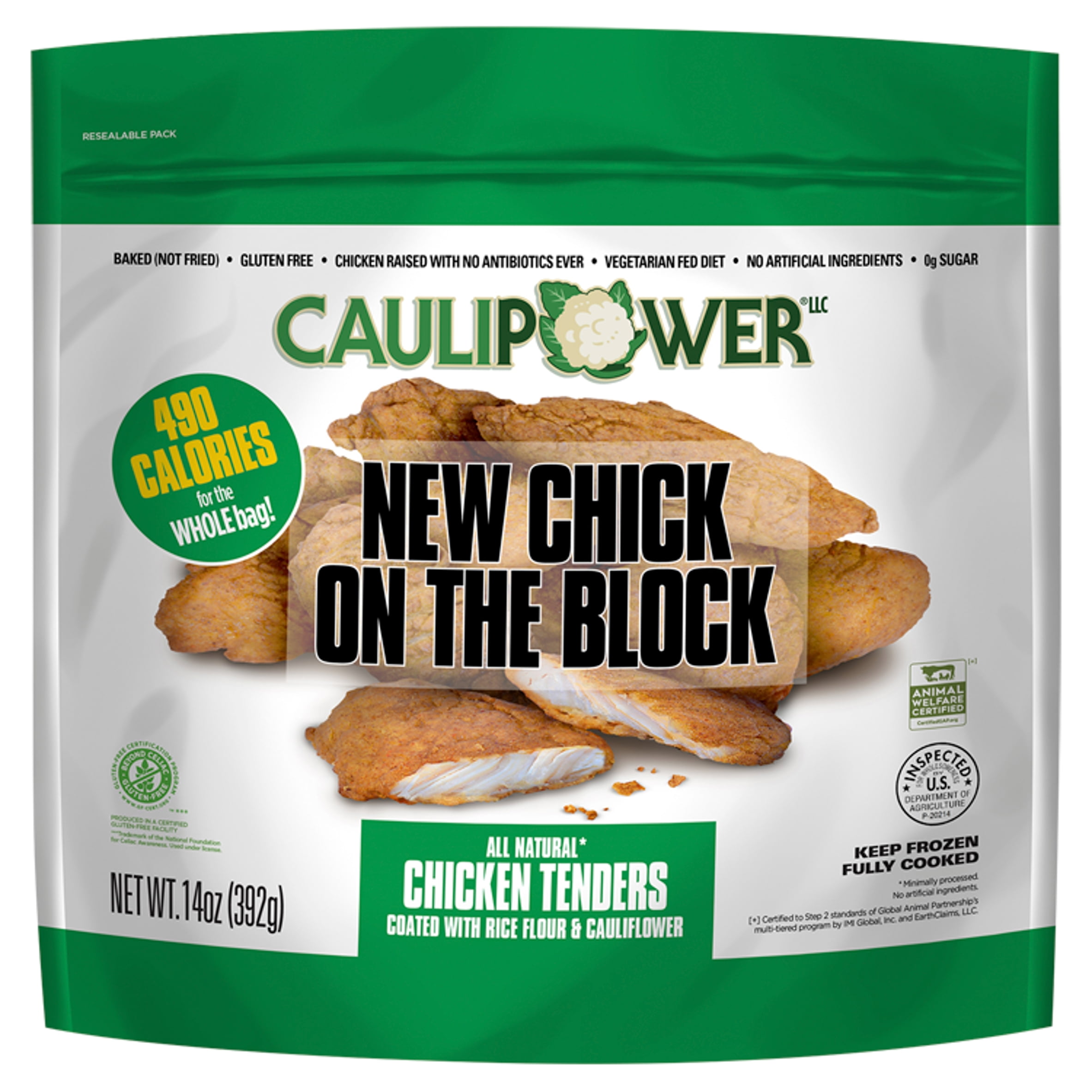 Caulipower Chicken Tenders, Baked (never fried), 14 oz