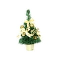 thumbnail image 2 of Wooowa Christmas Mini Tabletop Tree Figurines, Festive Small Decor for Desks & Countertops, 2 of 7