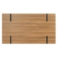 thumbnail image 4 of Safavieh Alyssa 35" Contemporary Dining Table, Natural/Black, 4 of 6