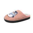 thumbnail image 2 of Psesaysky Penguin Slippers for Kids Winter Cotton Slippers with Cartoon Peguin Fuzzy Children Slippers Indoor Anti-Slip Cozy Bedroom Slippers, 2 of 8