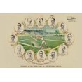 thumbnail image 1 of Our baseball heroes - captains of the twelve clubs in the National League- Fine Art Canvas Print (20" x 30"), 1 of 1