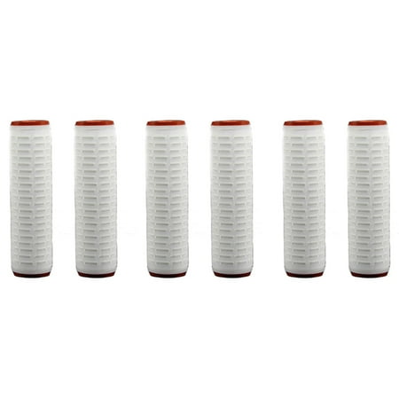 

6Pcs 10 Inches 0.2 Micrometre Water Filter Parts Wine Tool PP Cotton Membrane Wine Water Filter Cartridge