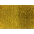 thumbnail image 1 of Ahgly Company Indoor Rectangle Oriental Yellow Industrial Area Rugs, 2' x 4', 1 of 4