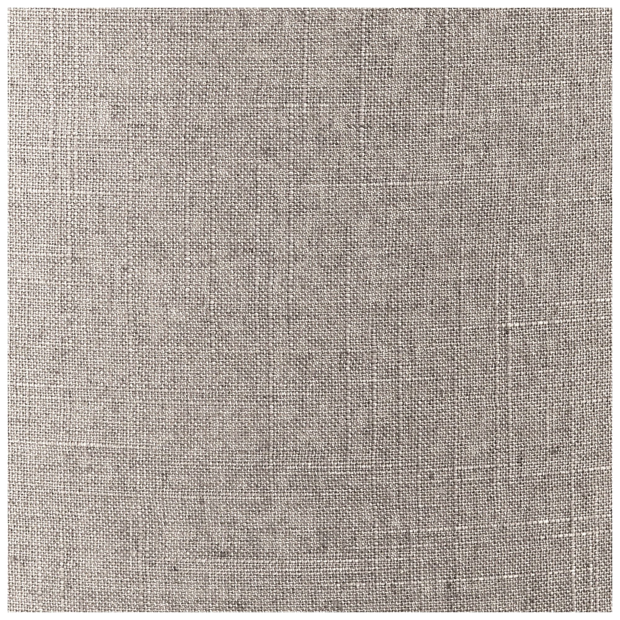 Springcrest Gray Linen Medium Drum Lamp Shade 15" Top x 16" Bottom x 11" High x 11" Slant (Spider) Replacement with Harp and Finial