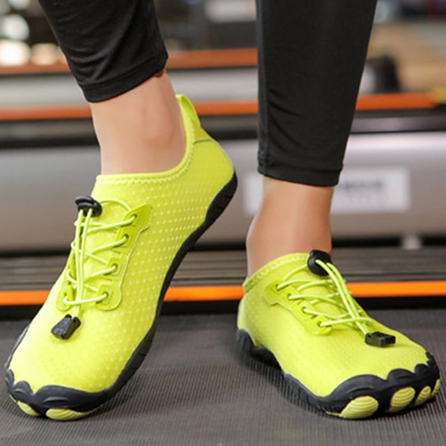 Zapatos de buceo transpirables para caminar en el lago (verde 37) Likrtyny Tenis De Mujer Tenis De Hombre