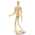 thumbnail image 1 of Advancent Wood Model Doll Home Office Scene Drawing Table Craft Decorations Manikin Decoration Dolls Sketch Dummy Tabletop Layout Decoración del hogar No.2, 1 of 6