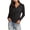 Black, variant on Dvprdro Women's Lightweight Knit Cardigan Casual Solid V Neck Button Down Blouse Tops Fashion Long Sleeve Cardigan Sweater Dark Blue 2XL