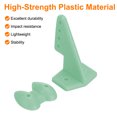 thumbnail image 4 of Uxcell 10Pcs Plastic Control Horns, 4 Hole Rudder Angle with Base for RC Parts, Green, 4 of 5