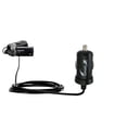thumbnail image 1 of Gomadic Intelligent Compact Car / Auto DC Charger suitable for the Panasonic SDR-S50 Video Camera - 2A / 10W power at half the size. Uses Gomadic TipE, 1 of 4
