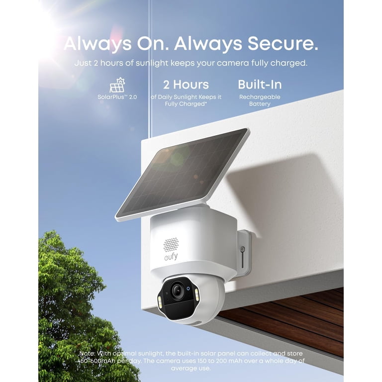 eufy Security SoloCam E42 4-Cam Kit 4K Wireless Outdoor Solar