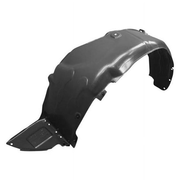 Left Hand Front Fender Inner Panel for 2012-2017 Kia Rio, Matte Black