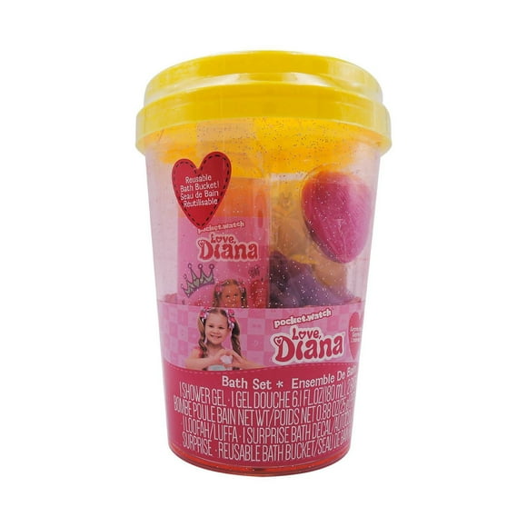 Love Diana, ensemble de bain dans un seau de bain réutilisable