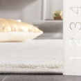 thumbnail image 5 of SAFAVIEH Revive Aleah Solid Polyester Area Rug, Ivory, 6'7" x 6'7" Square, 5 of 8
