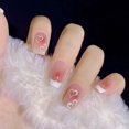 thumbnail image 1 of 24 Unids/Bolsa , Uñas Postizas DIY Arte De Gao Jiahui unisex, 1 of 2