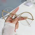 thumbnail image 1 of Cosplay Eyewear Round Frame Clear Lens Glasses Witch Costume Accessory For Halloween, 1 of 6