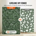 thumbnail image 4 of Vevor WLSRZZWQ1J59OTT0SV0 59 x 98 in. Artificial Green Ivy Privacy Fence, 4 of 5