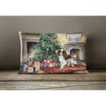 thumbnail image 2 of Carolines Treasures DAC1319PW1216 16 x 12 in. Unisex Cavalier Spaniel Christmas Fabric Decorative Pillow, 2 of 4
