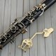 thumbnail image 1 of unbranded Clip Para Partituras De Dorado Ligero Con Compatibilidad Para Instrumentos De, 1 of 8