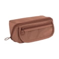 thumbnail image 3 of Pencil Case Large Capacity Pencil Pouch for Organisation Zipper Pencil Bag Back to School Supplies Brown, 3 of 8