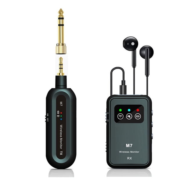 de Monitorización Intraauditiva Inalámbrica de 2,4 GHz con Receptor Transmisor para Transmisión en en Estudio de Música