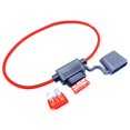 thumbnail image 2 of Clearance! Car Auto 10A 15A 20A 30A Medium Size Standard Type Holder Car Box Modified Car Seat Insurance Insert Base with Pure Copper Wire Length 30CM Car Electronics,K, 2 of 9
