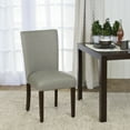 thumbnail image 3 of HomePop Parsons Dining Chair - Gray Linen, 3 of 12