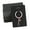 Black-6x9cm, variant on 50pcs Keychain Display Cards Keychain Card Hold Cardboard for Keyring Jewelry Display Packaging for Selling Retail Card