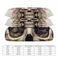 thumbnail image 3 of Gothic Skull Lover Bedding Sets Twin Duvet Cover 3 Piece Cute Bed Set for Boys Girls Kid, 3 of 6