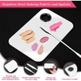 thumbnail image 3 of HSHDLDF Disposable Makeup Applicators Kit, Shynek Makeup Mixing Palette with Spatula and Disposable Makeup Brushes Tools Mascara Wands, Lip Goss Applicators, Makeup Hair Clips with Organizer Box, 3 of 7
