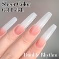 thumbnail image 4 of Esmalte de uñas en gel Double Rhythm Pure Sheer 15 ml (blanco lechoso), 4 of 7