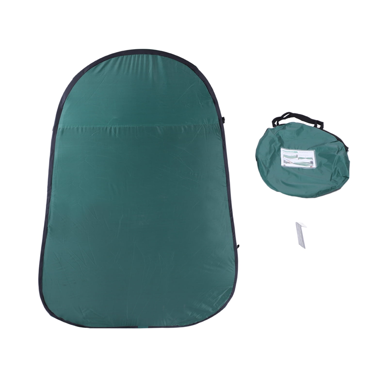 Portable Outdoor Pop-up Toilet Dressing Fitting Room Privacy Shelter Tent, Army Green