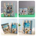 thumbnail image 3 of MOVTOTOP 1Set Home Decor Item Wooden Photo Display Frame 22x17cm Simple Style For Friends and Colleagues, 3 of 7
