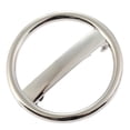 thumbnail image 3 of Geometric Circle French Automatic Spring Barrette Ladies Hair clip and clamp - , 5.8cm, 3 of 5