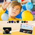 thumbnail image 2 of DPTALR Natural Crystal Nine Science And Education Aids Wooden Box Set Rough Specimens Puzzle Desktop Teaching Tools, 2 of 9