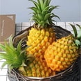 thumbnail image 4 of 12" Large Artificial Pineapple Fruit Ornament, Fake Pineapple Display High Simulation Dummy Fruits Vegetables Studio Photo Prop for House Party Decor$$Home Decor, Kitchen, & Other, 4 of 6