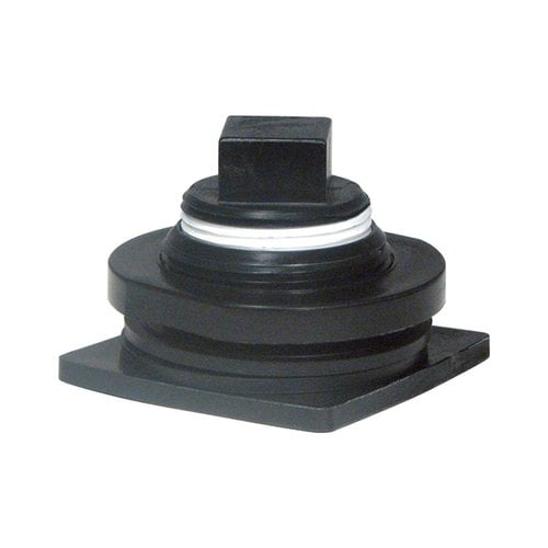 STOCK TANK DRAIN PLUG KIT GRAY