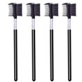 thumbnail image 1 of 4 PCS Cepillo de cejas y peine Maquillaje Peine de pestañas Cepillos Spoolie portátiles para extensión de pestañas, 1 of 4