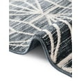 thumbnail image 6 of Jill Zarin Uptown Collection Area Rug - Fifth Avenue (9' x 12' 2" Rectangle Navy Blue/Ivory), 6 of 6