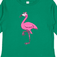 thumbnail image 4 of Inktastic Ladylike Flamingo Boys or Girls Long Sleeve Toddler T-Shirt, 4 of 5